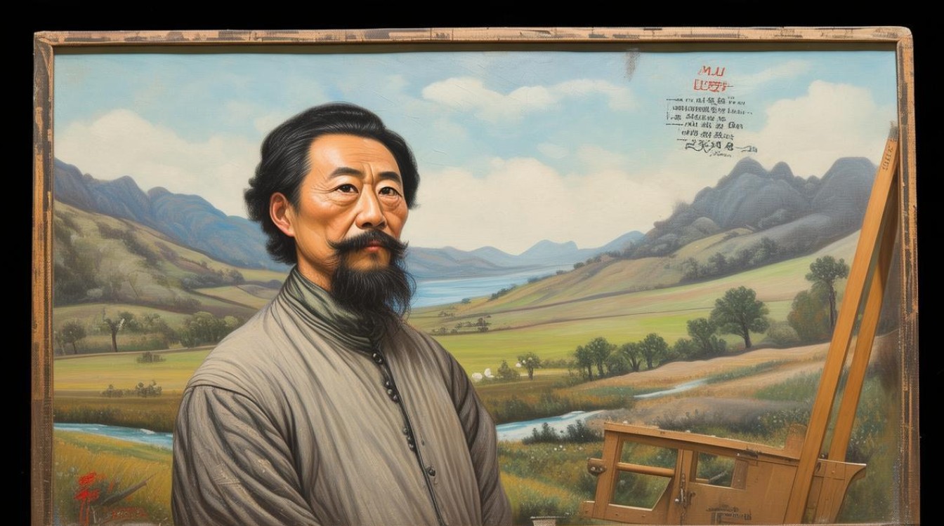 油画家牧野