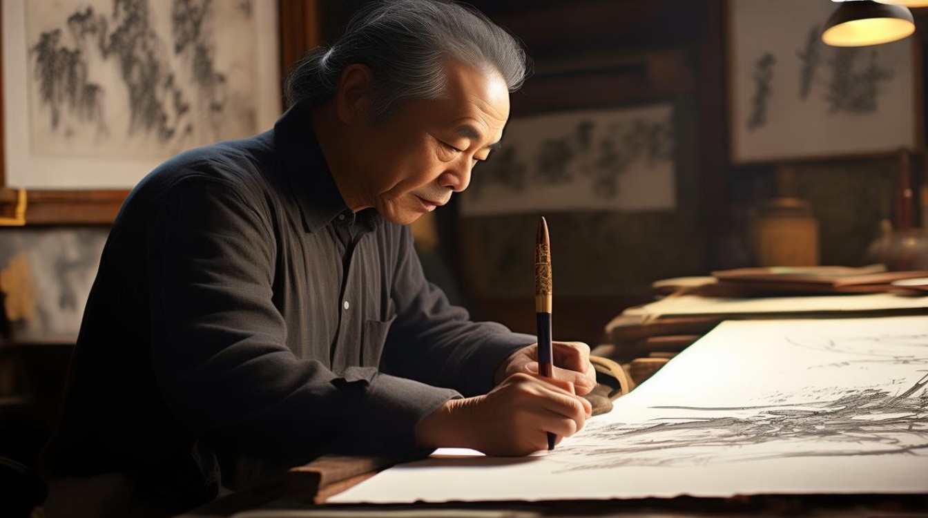 书画家继平