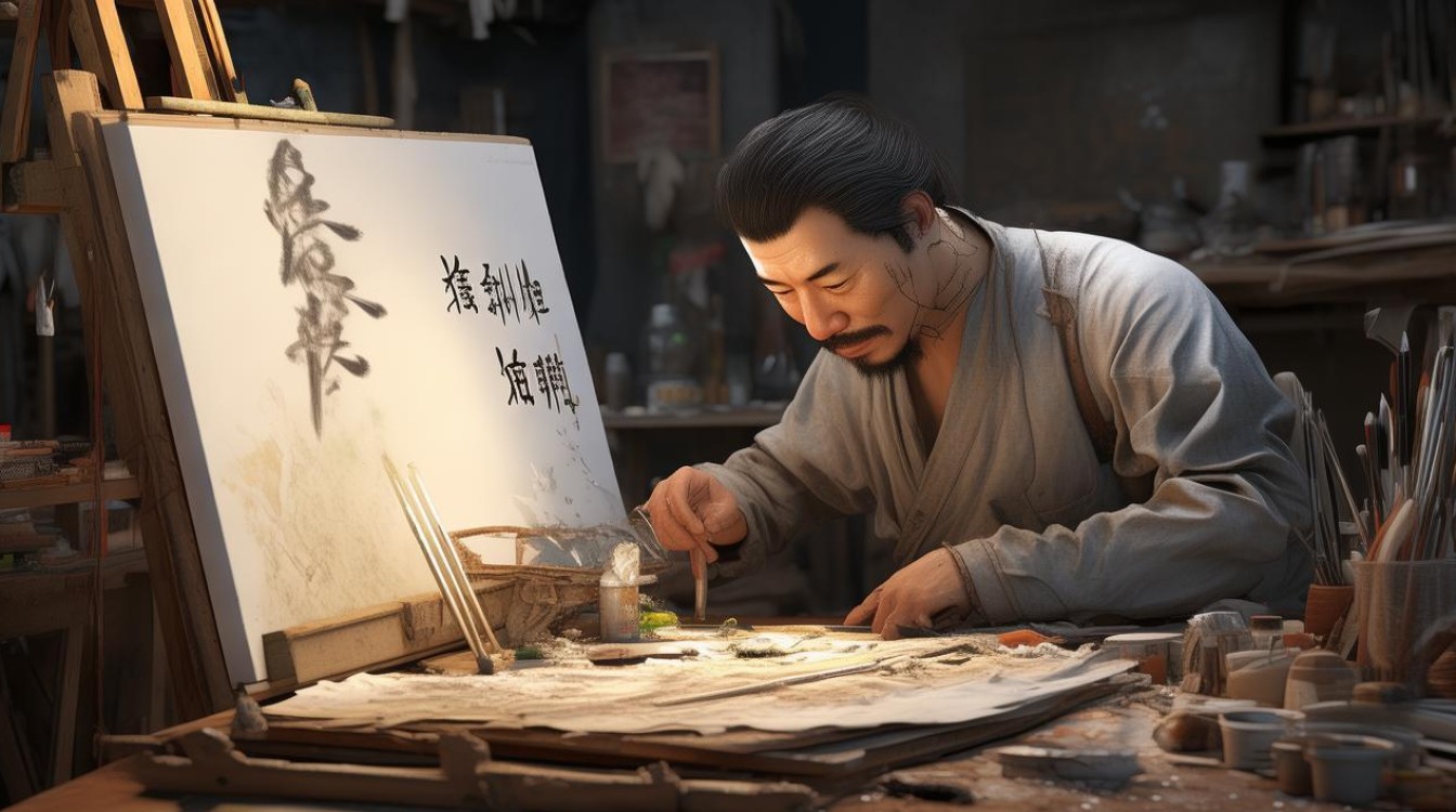 华姓名画家