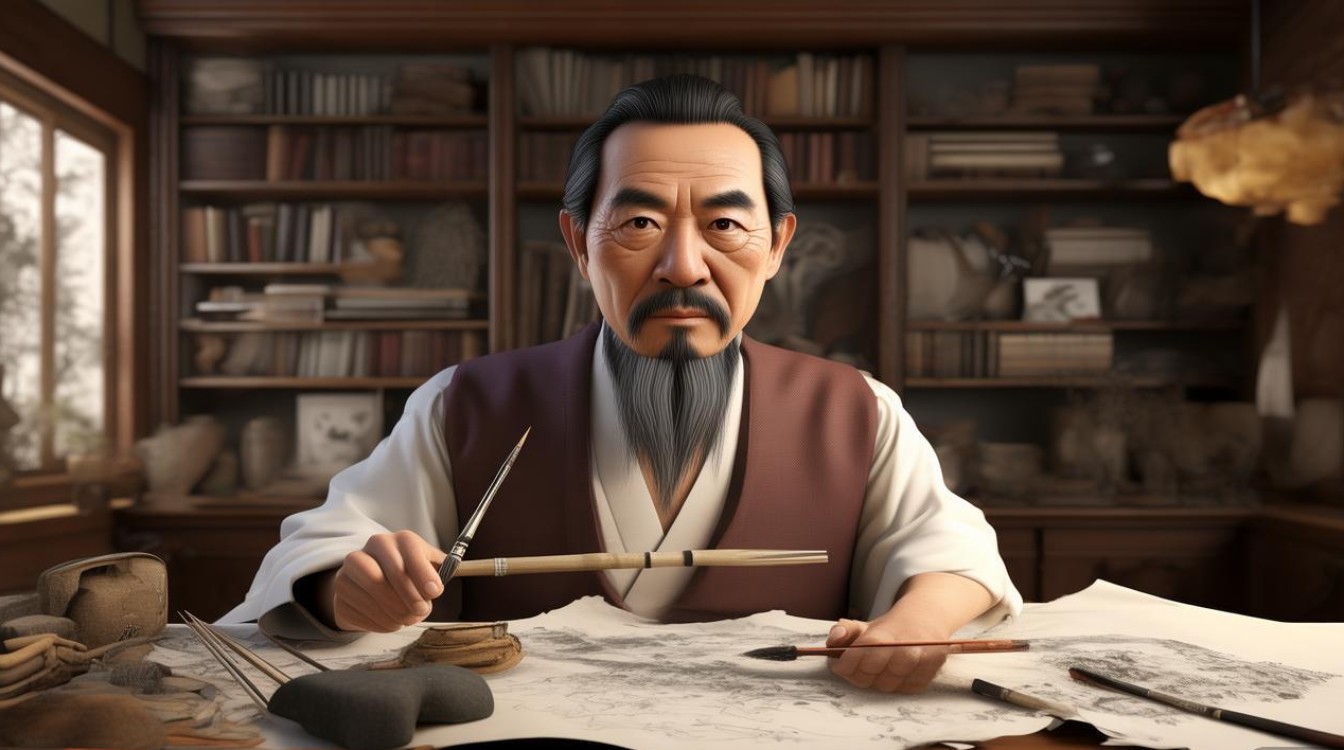 浪伯书画家