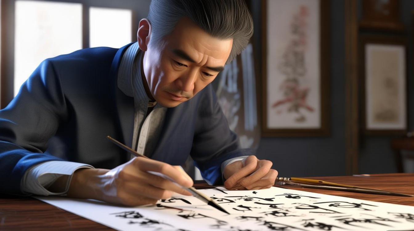 崇照书画家