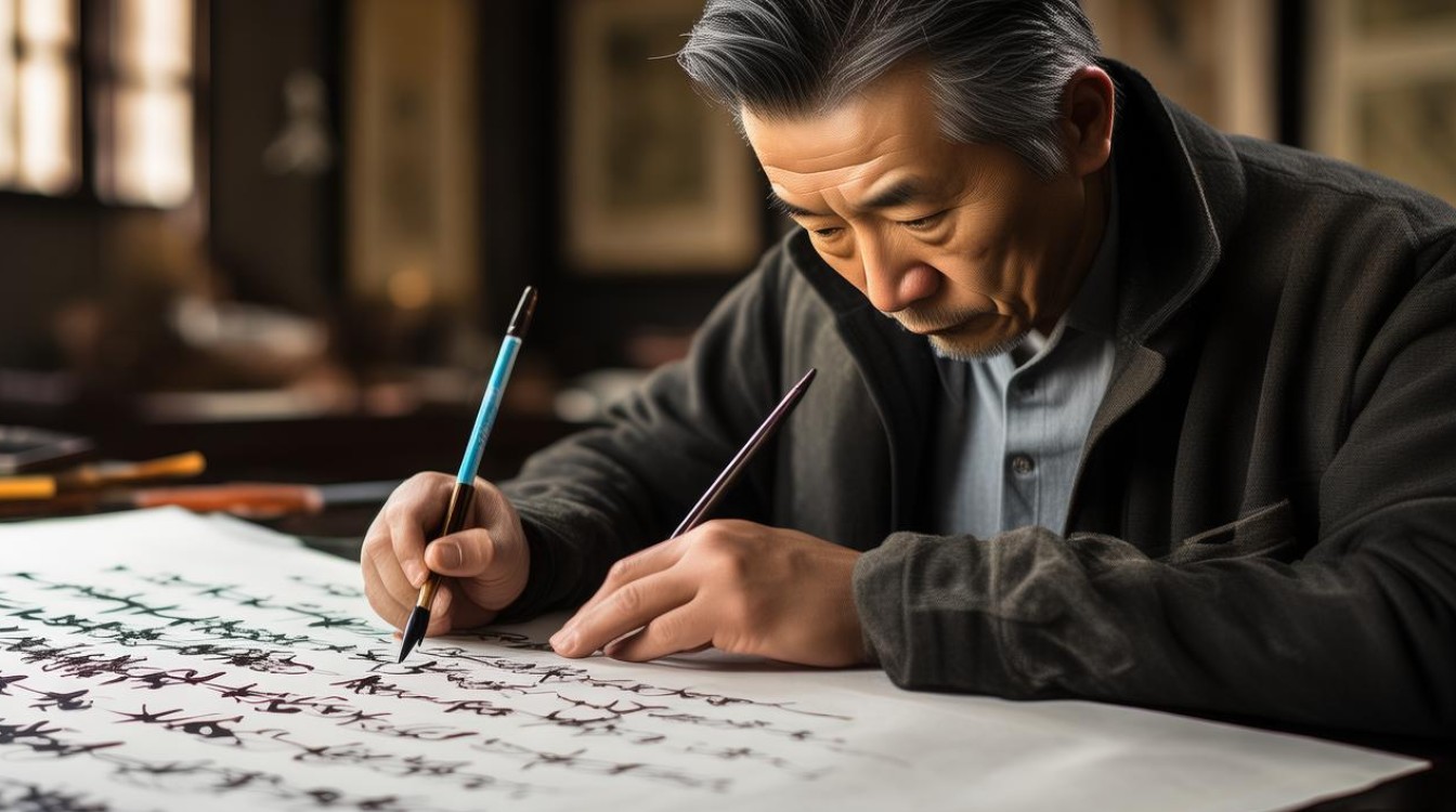 崇照书画家