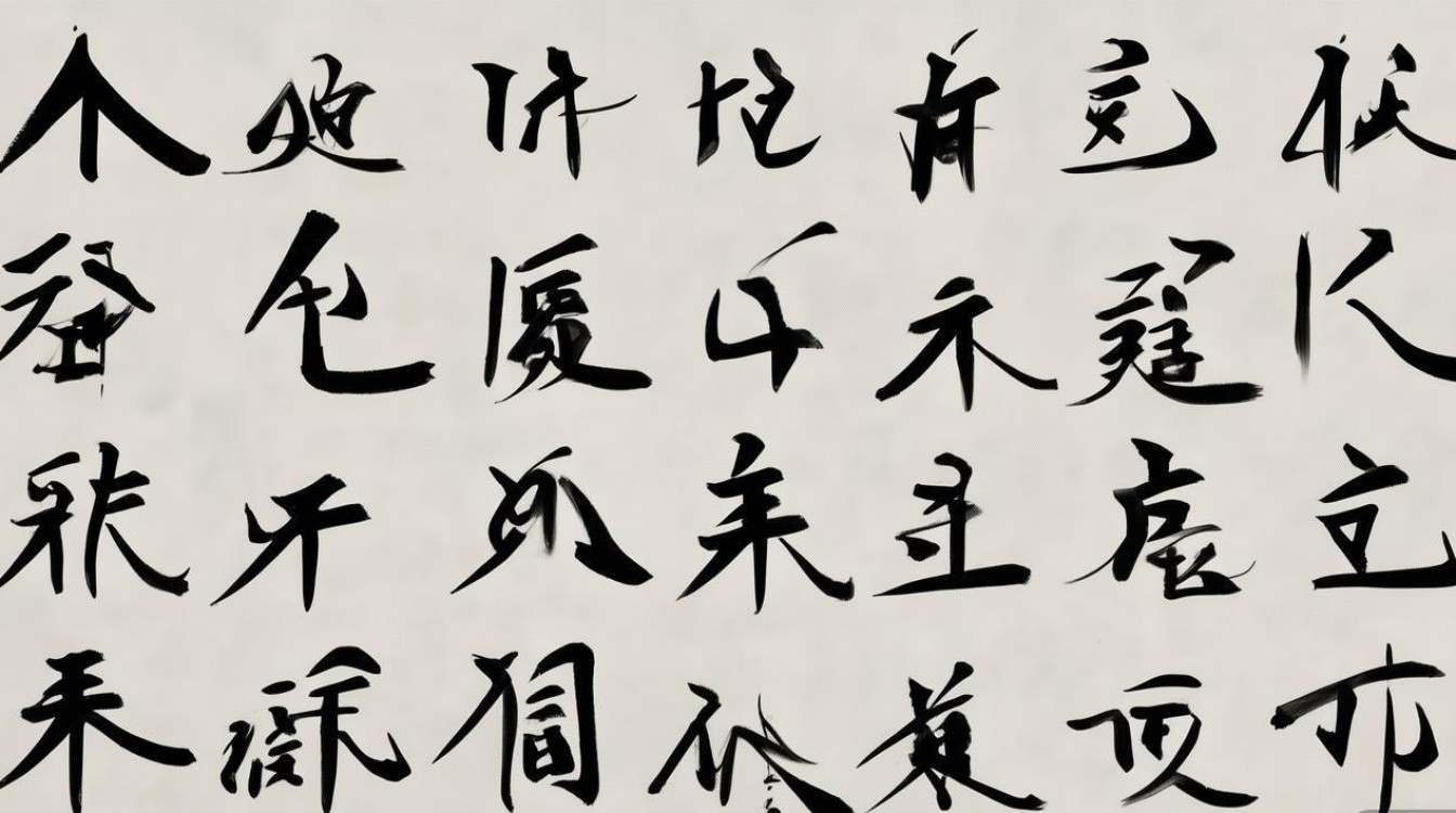 冶的书法字
