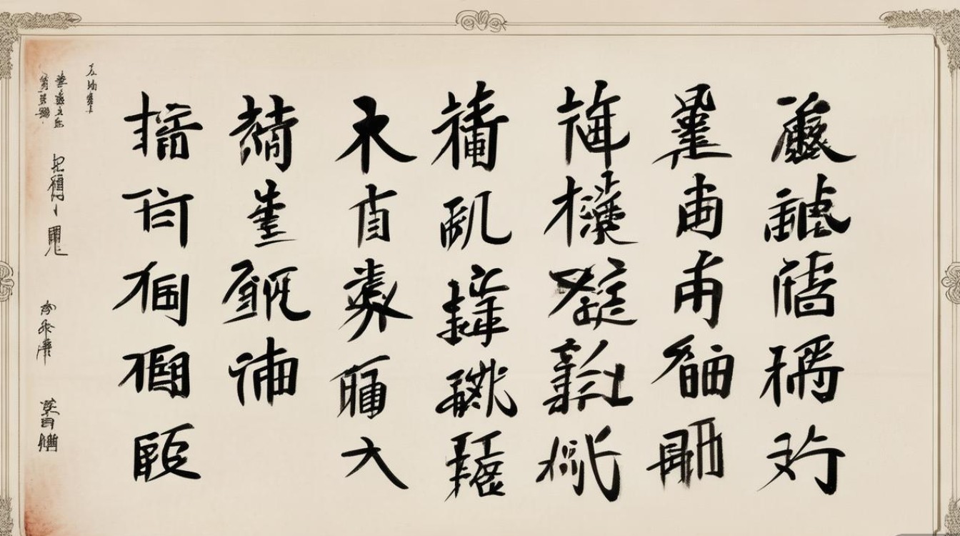 周靖杰书法
