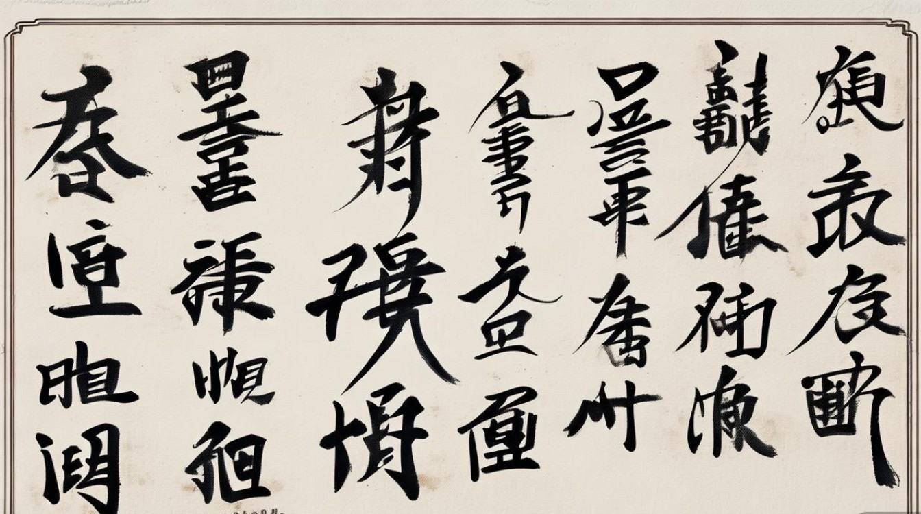 杨章锁书法