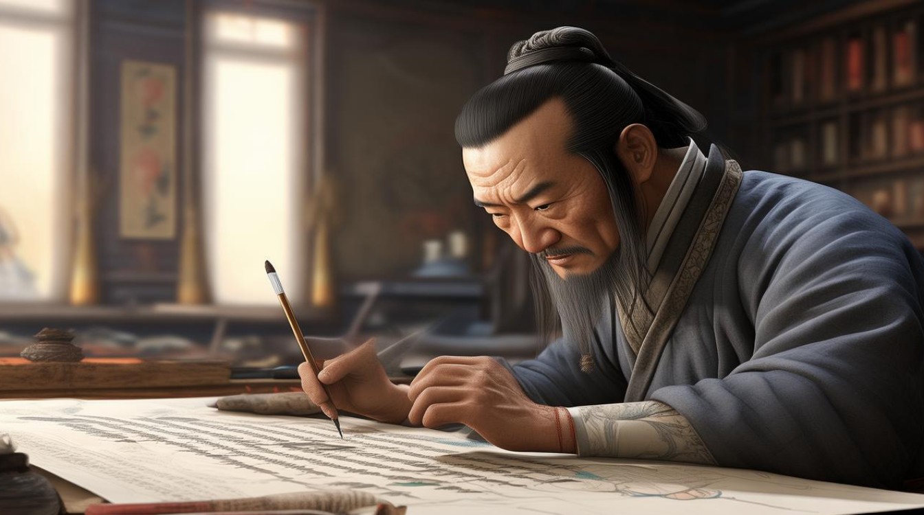 崔护书画家