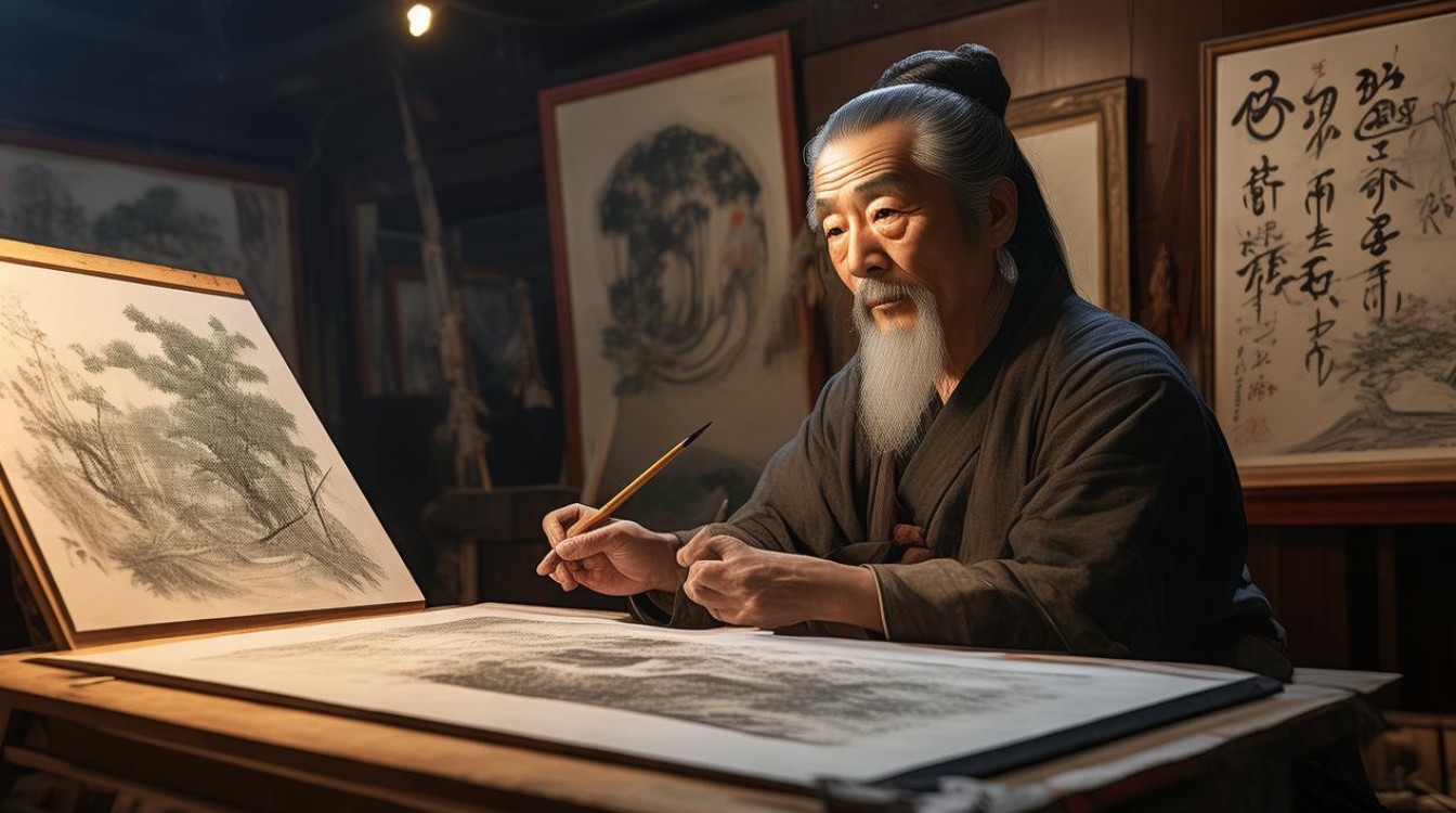 书画家有维