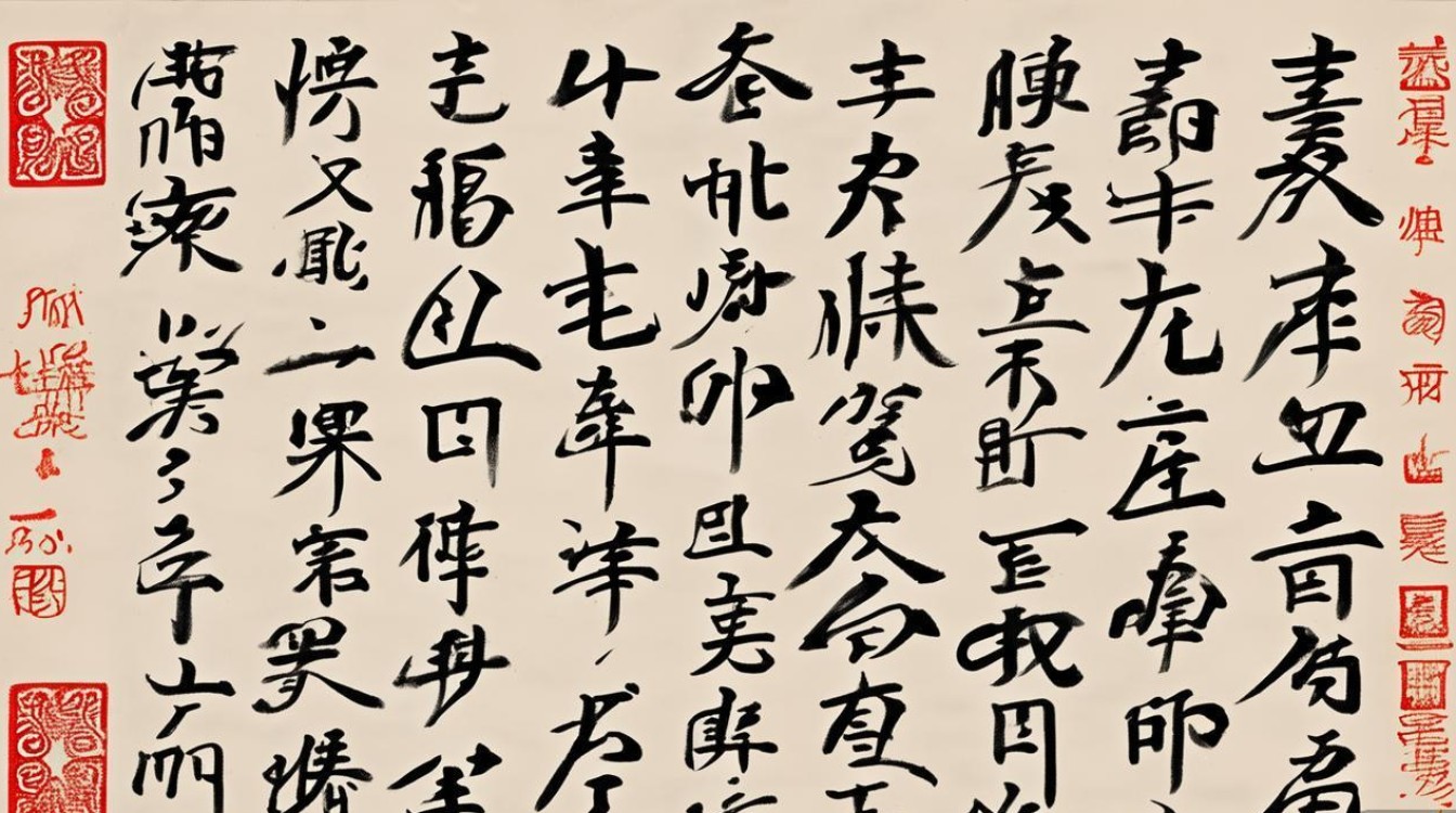 书法作品钤印