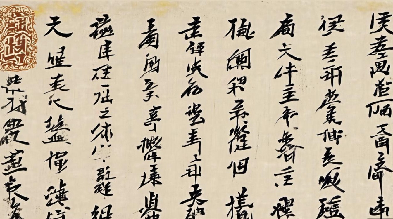 书法作品钤印