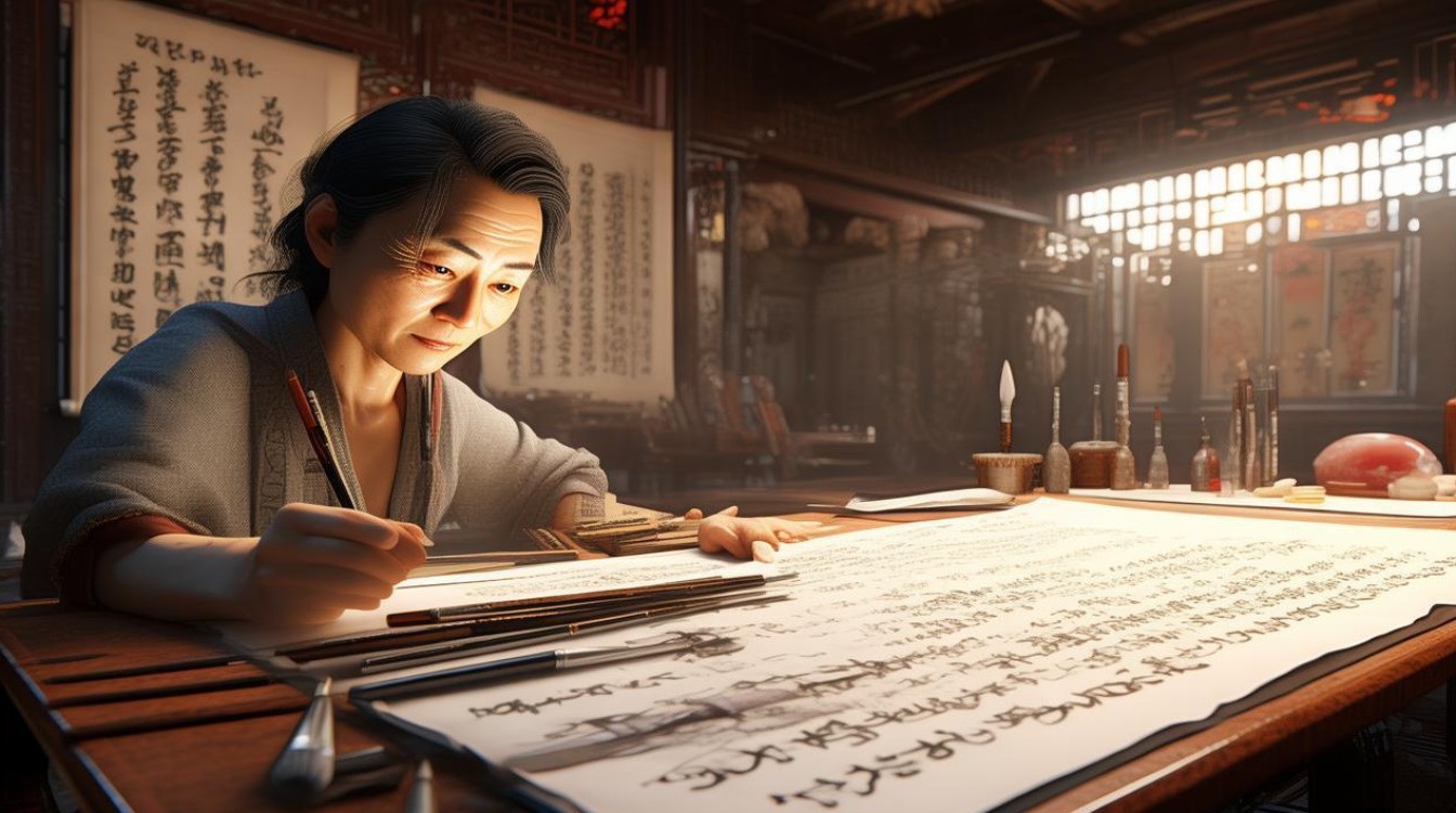 书画家玫综