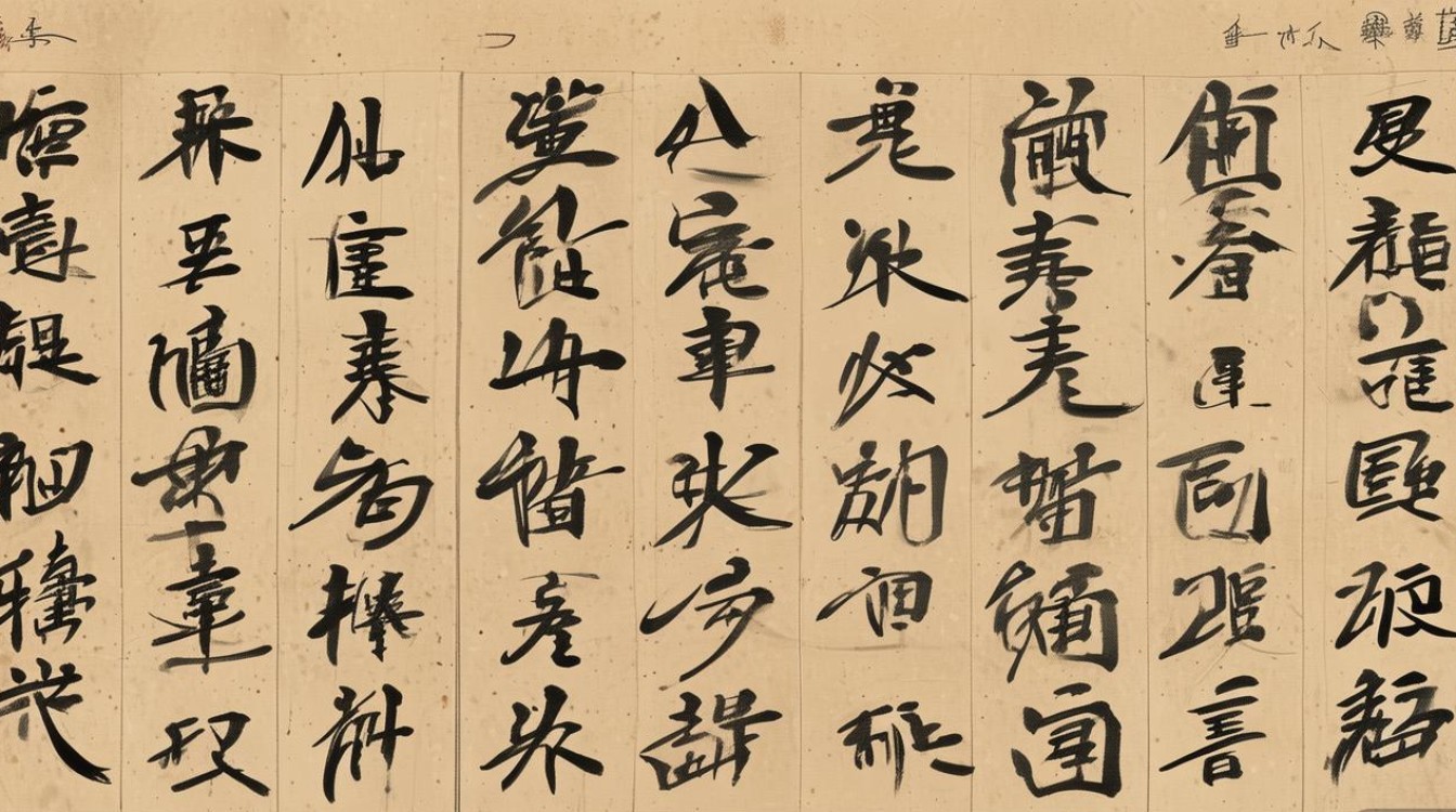 马本立书法