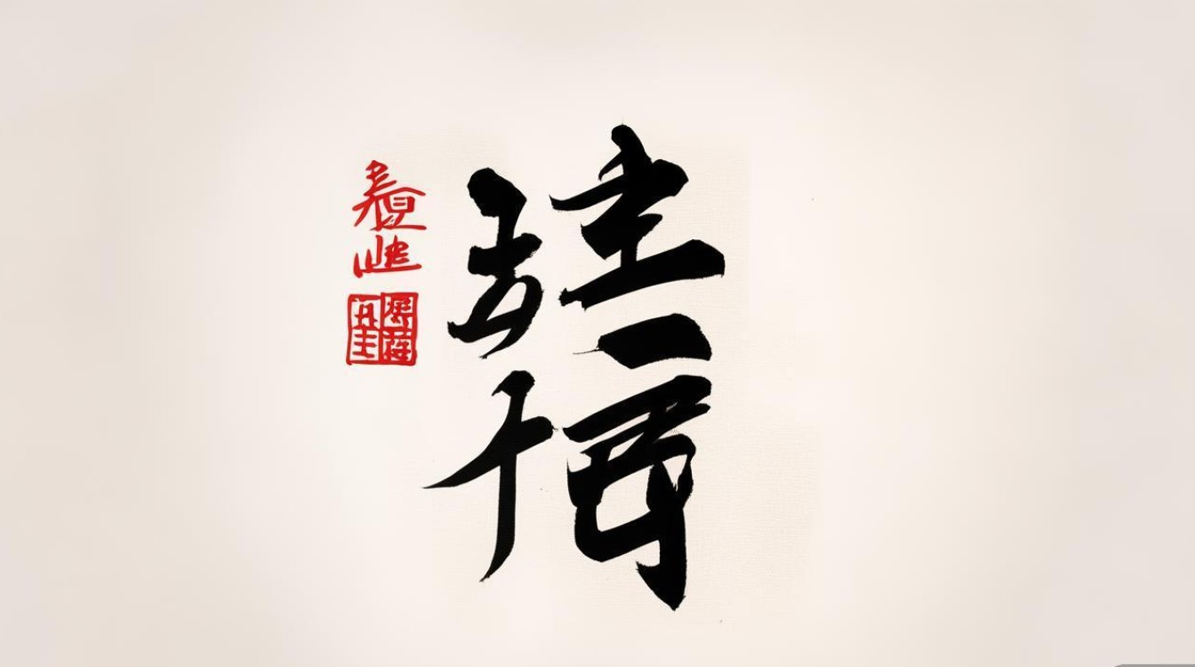 书法个丰字