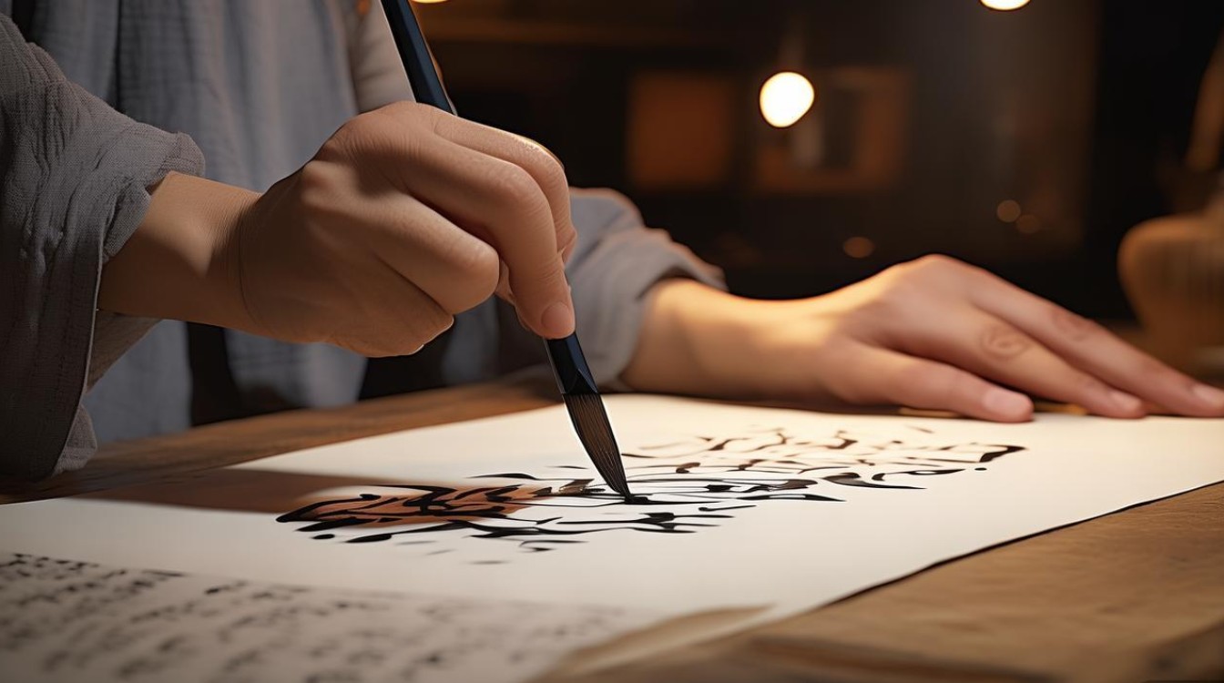 书法现场创作视频