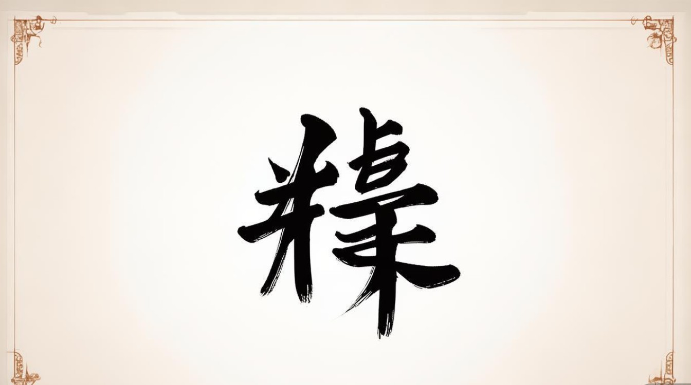 已字的书法