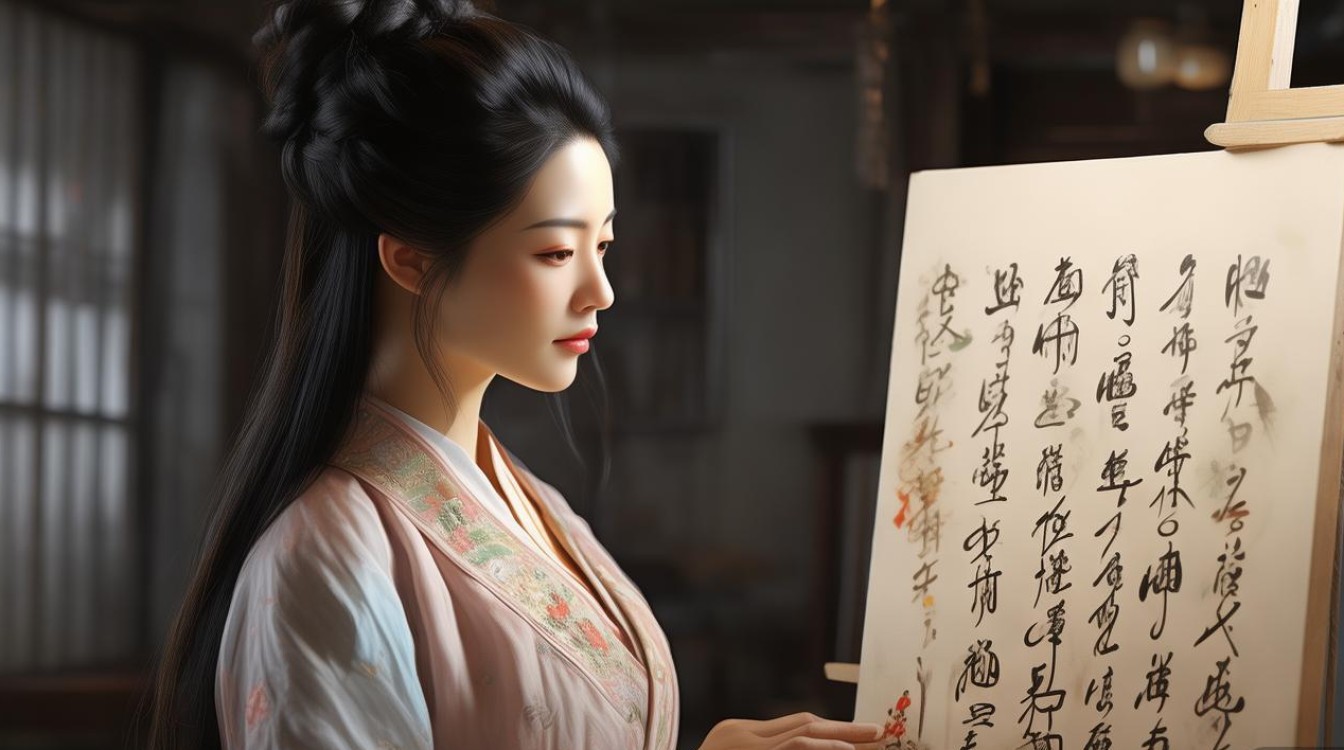 张蔚星女画家