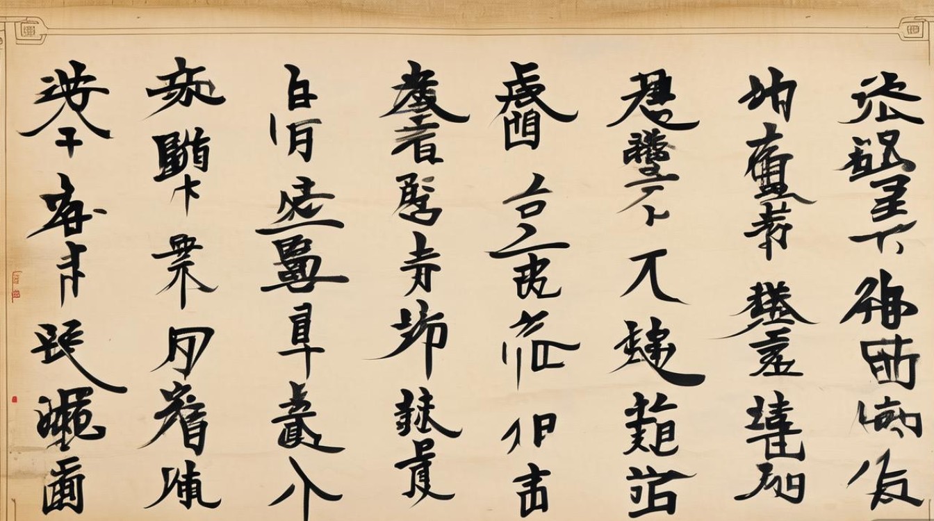 行草书法心经