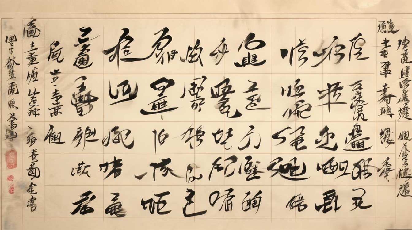 行草书法心经