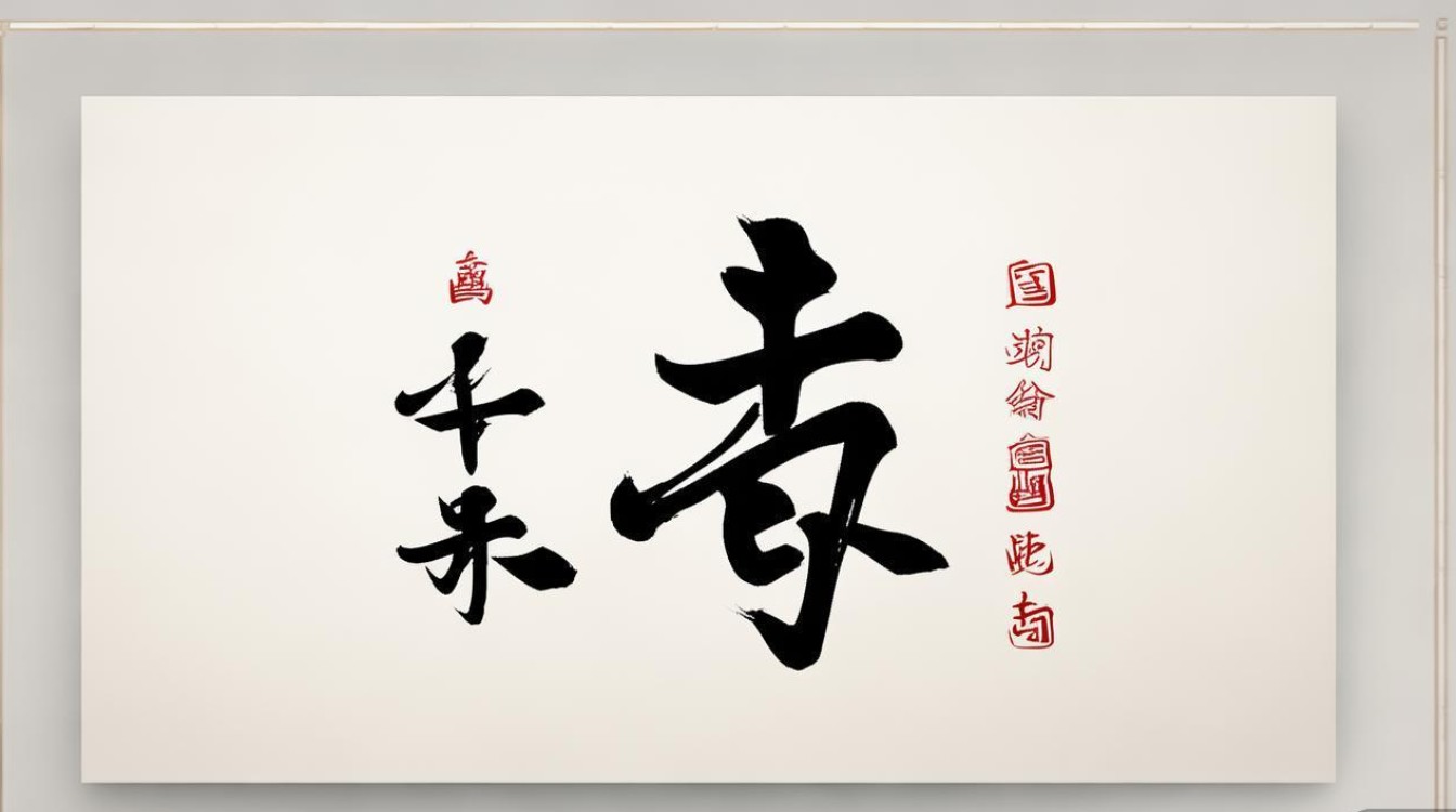 困字的书法