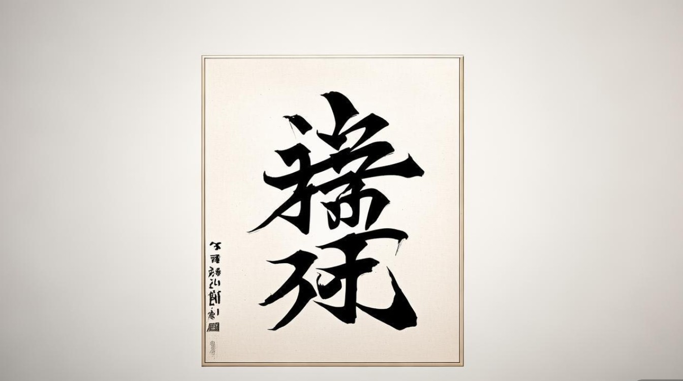 困字的书法