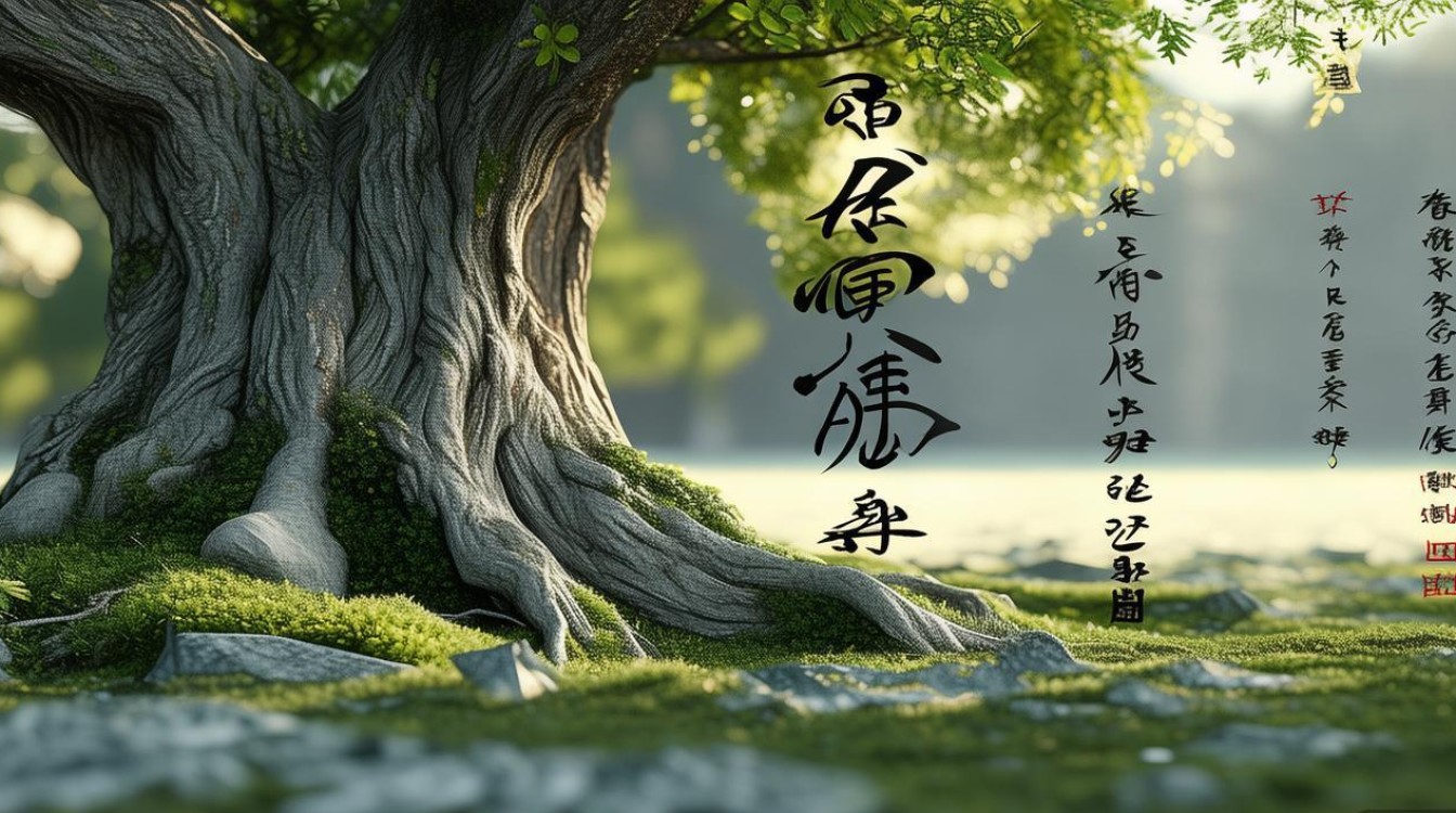 树字书法楷书