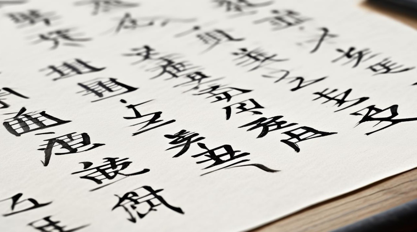 送别书法作品