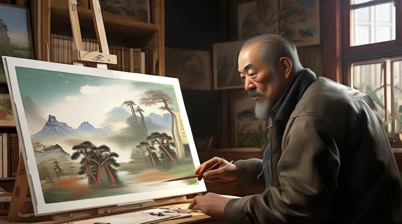 画家汉青是谁