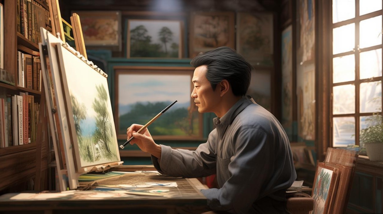 画家汉青是谁