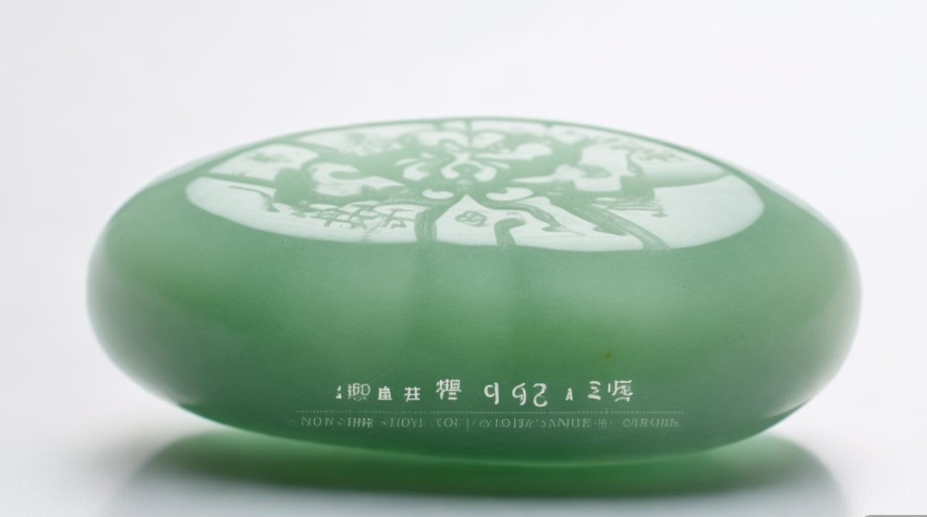 翡翠 淡绿色 细糯种