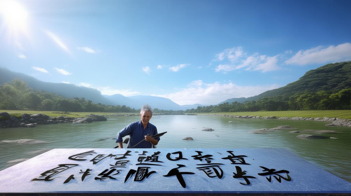 蓝天野书法
