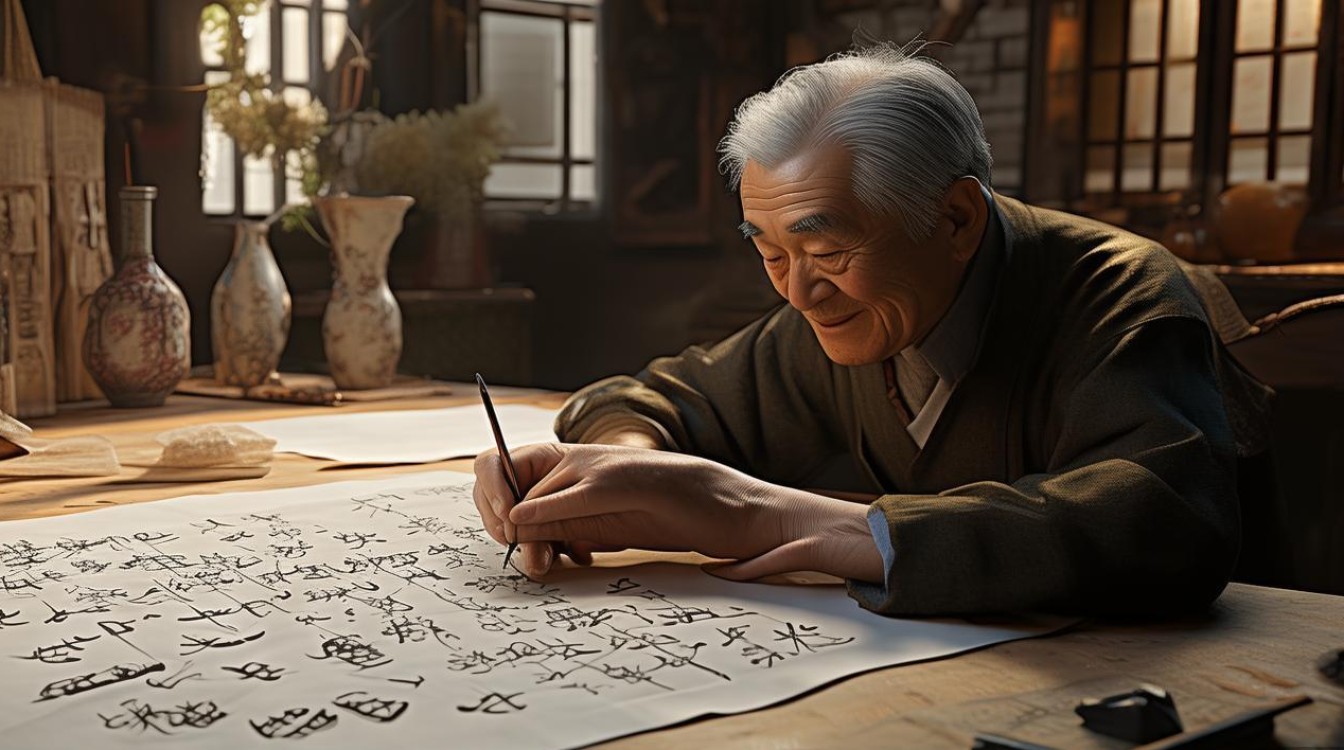 书画家百中