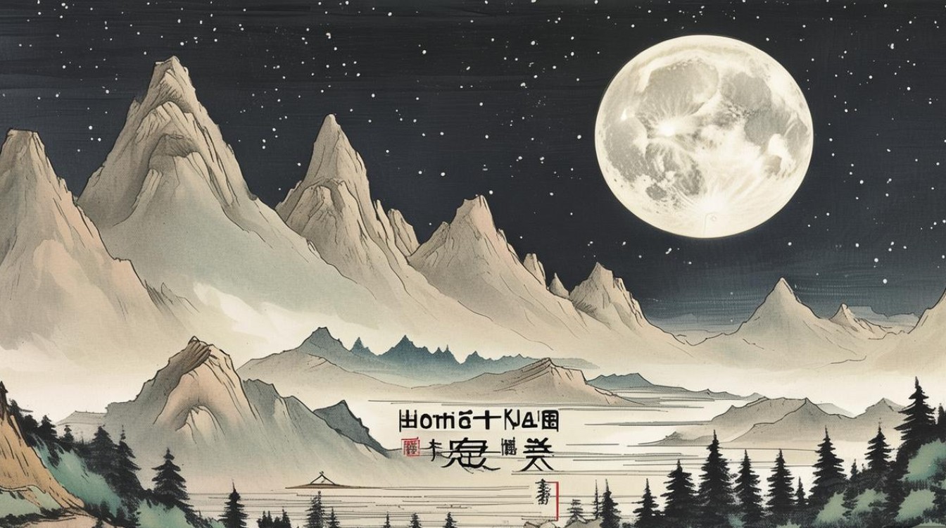 国画家乡月