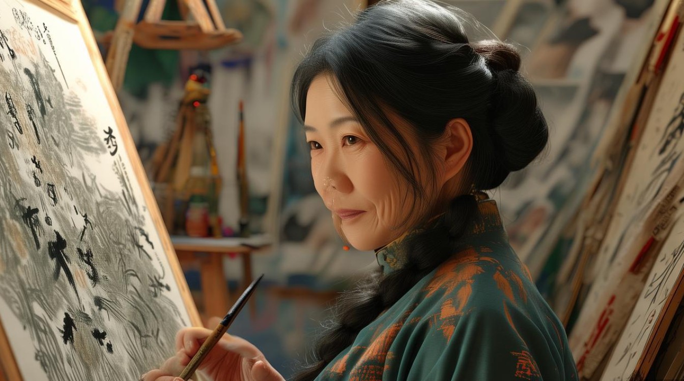 陆瑶书画家