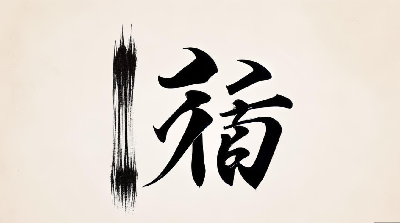 身字的书法