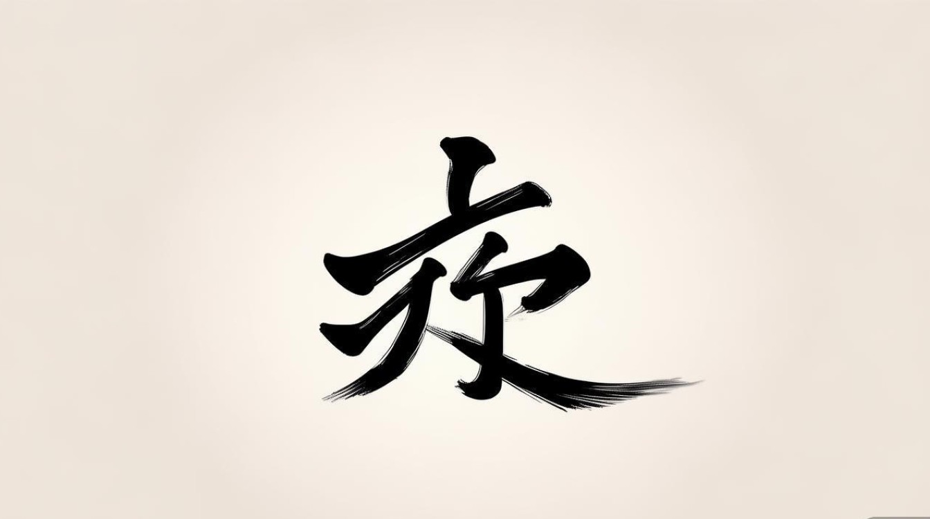 身字的书法