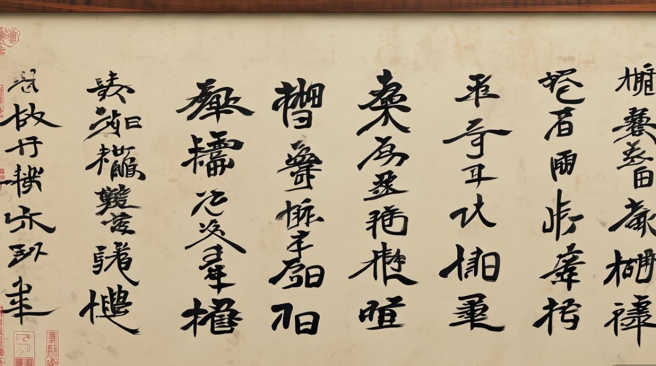 张河清书法