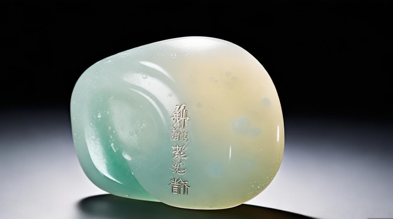 翡翠冰糯种雪花棉