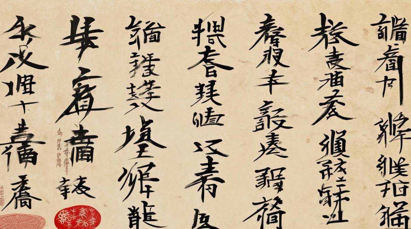 徐海书法作品