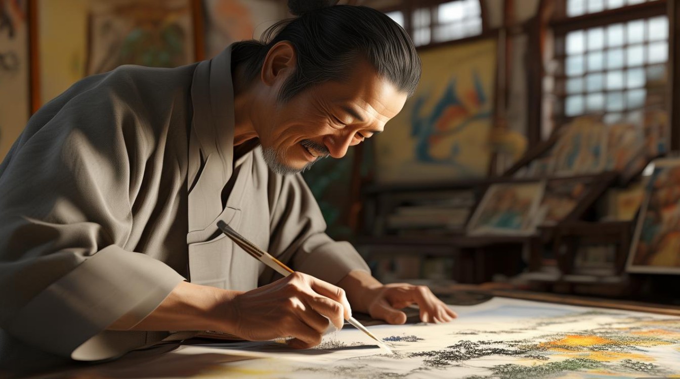 井红书画家
