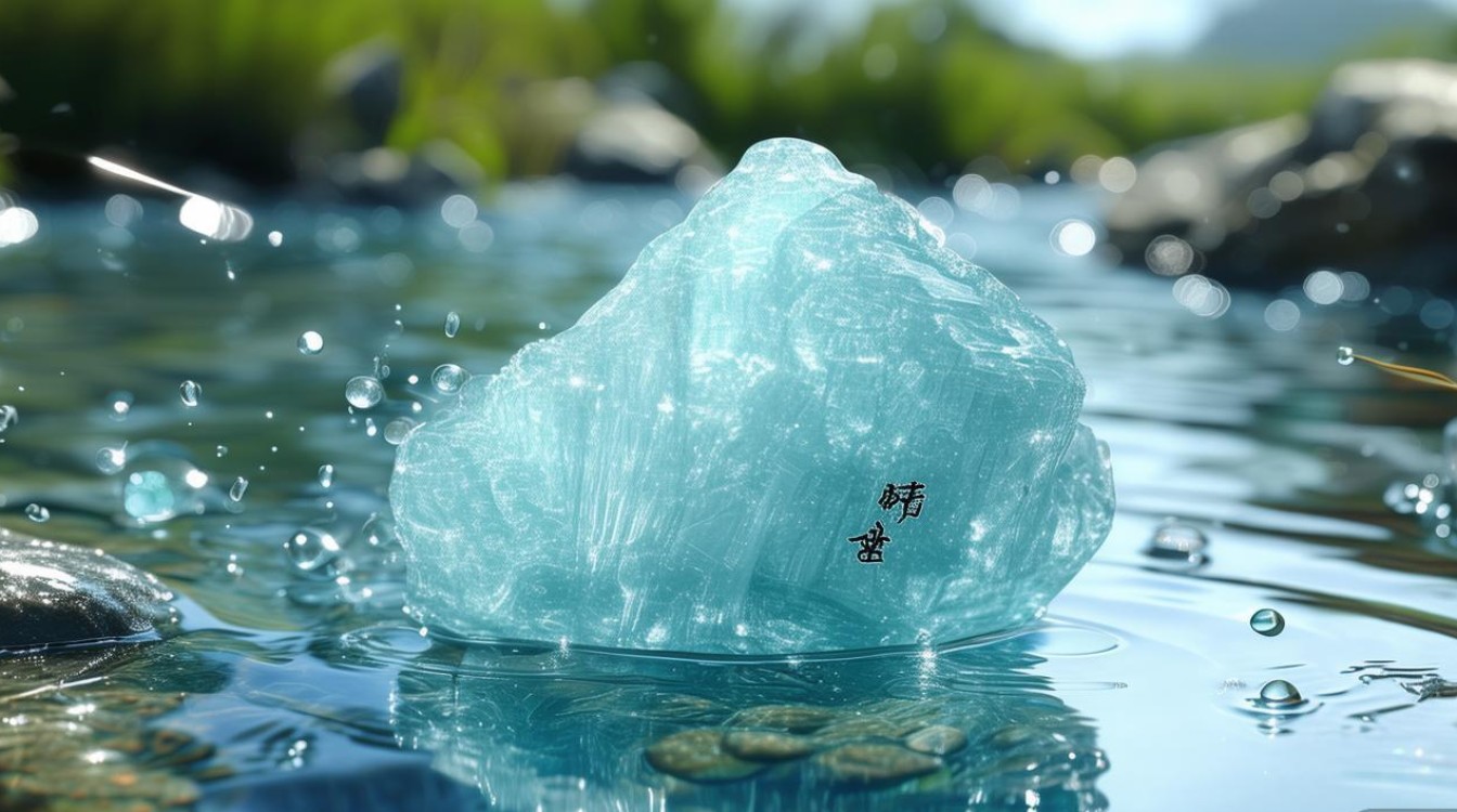水沫子和冰种翡翠