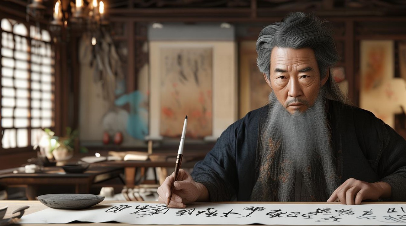 书画家王佩