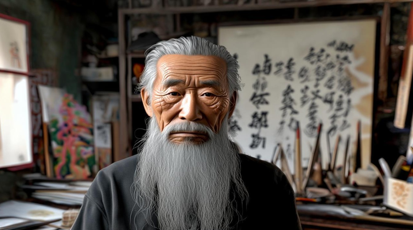 画家千里老人