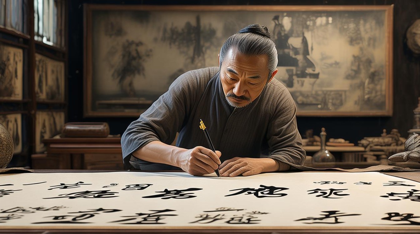 坚康书画家