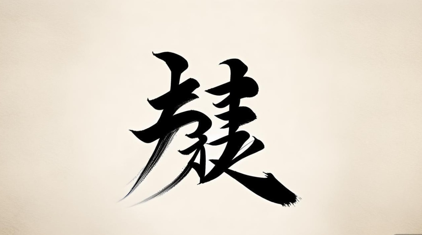 骥字的书法