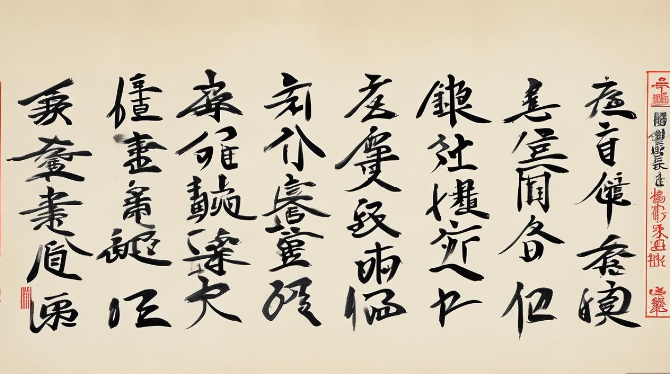 张梦龙书法