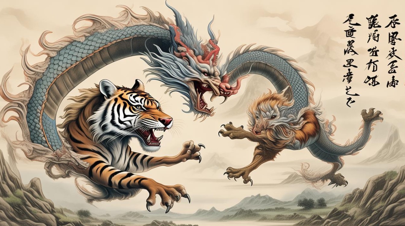 龙虎风云书法