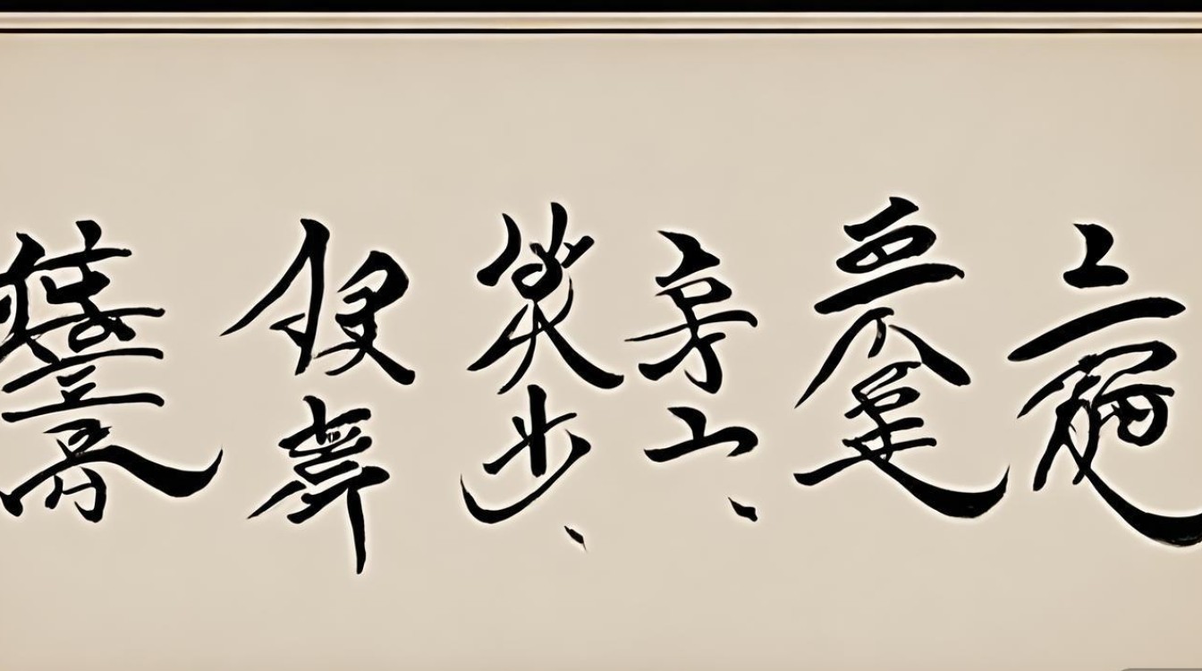 书法艺术签名