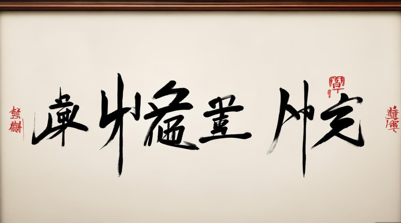 书法艺术签名