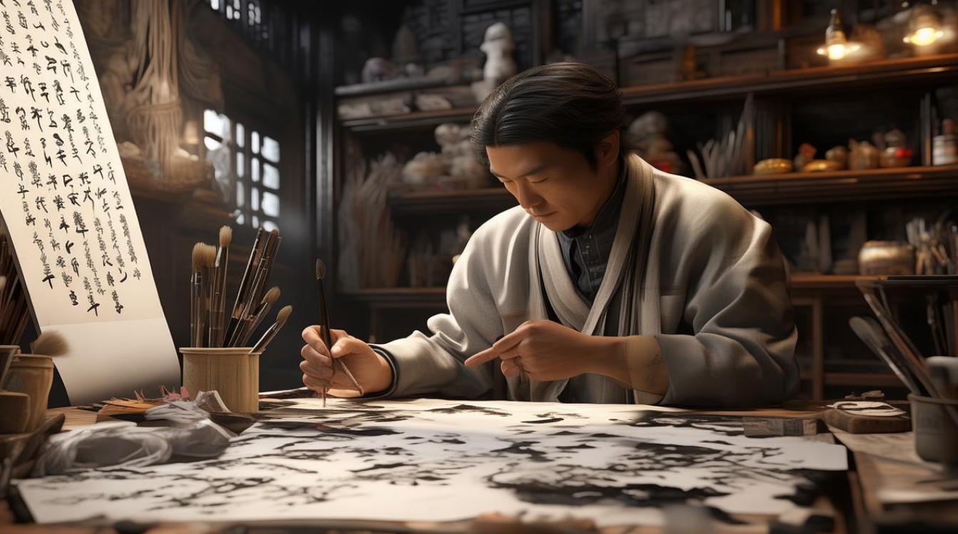 孟蒙书画家