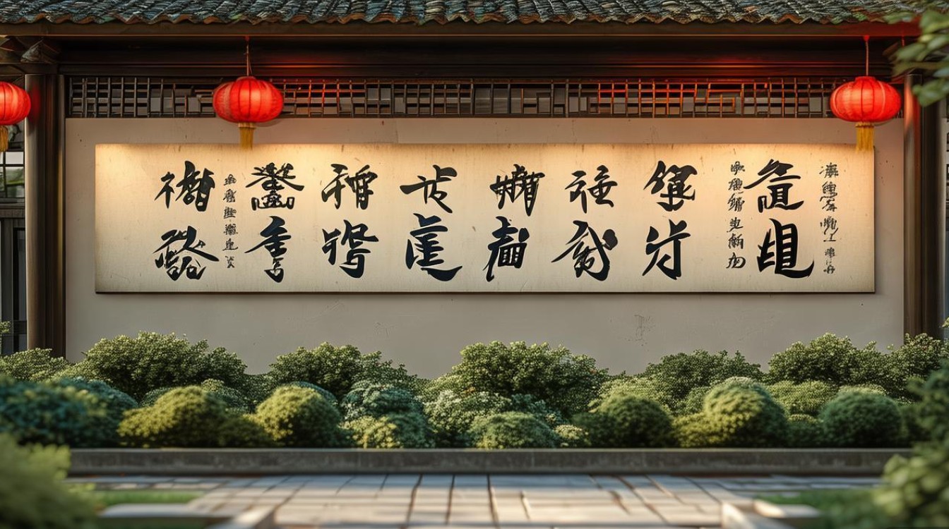 家和业盛书法