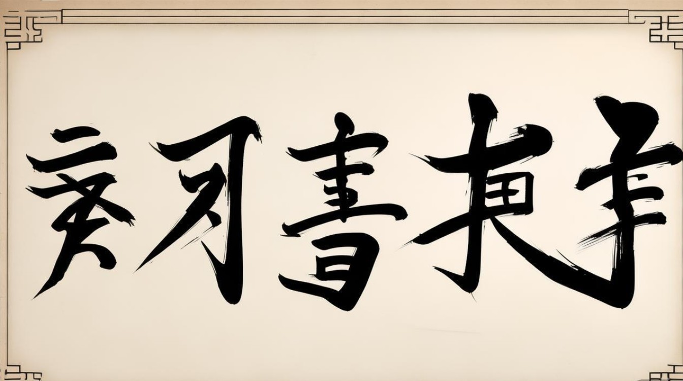 积善余庆书法